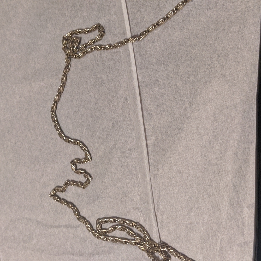 Handbag Patten Leather Evening /Pearlized Decor & Silver Hardware - Picture 4 of 15